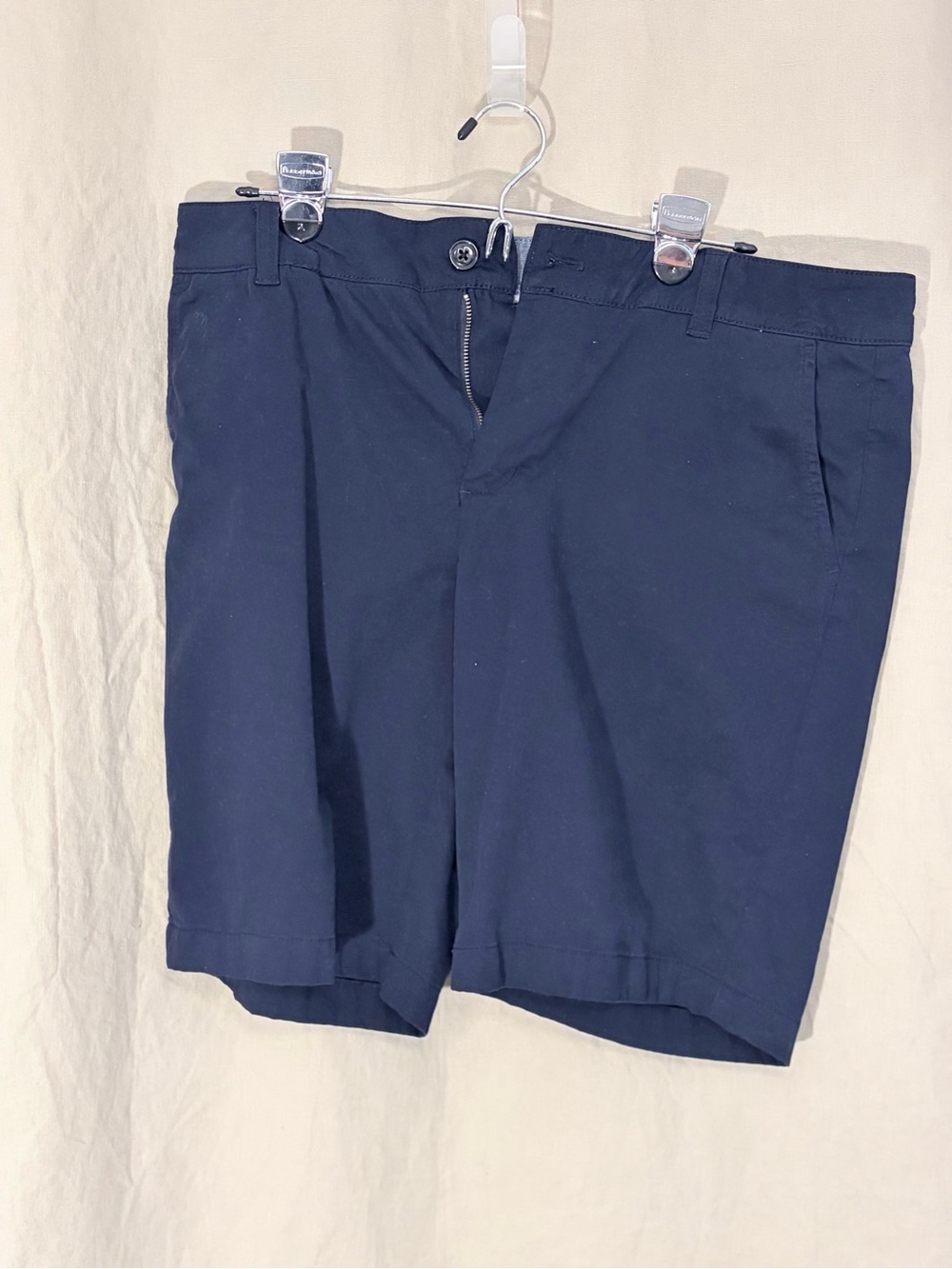 G.H. Bass & Co. Navy Flat Front Women’s Shorts